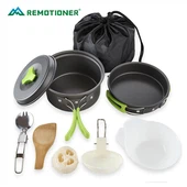 Sada přenosného kempinkového nádobí